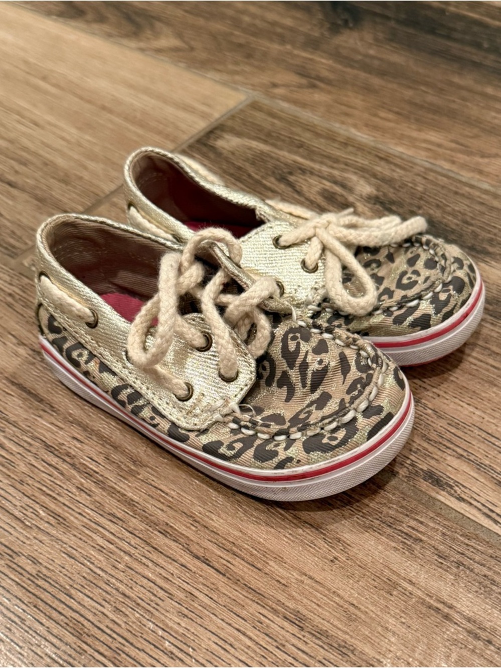 Sperry Top Sider Cheetah Toddler Baby Shoe